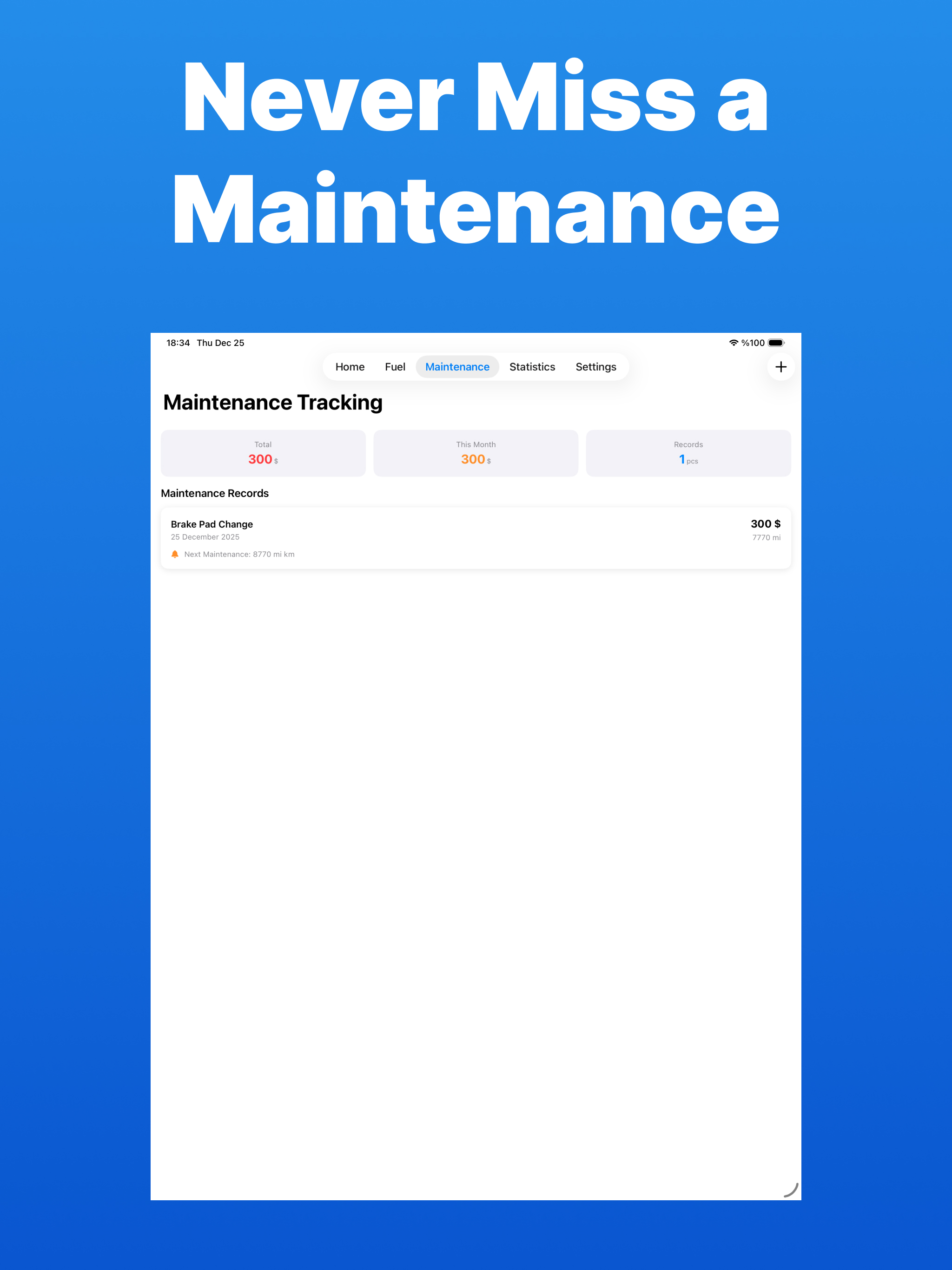 Car Care & Maintance Reminders screenshot 7