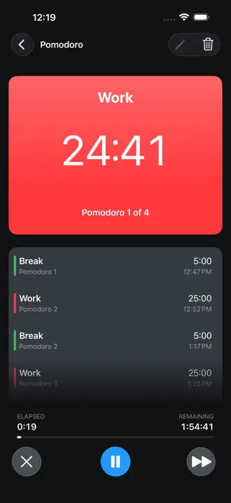 Timer+ Countdown & Stopwatch: Screenshot 10 von 10