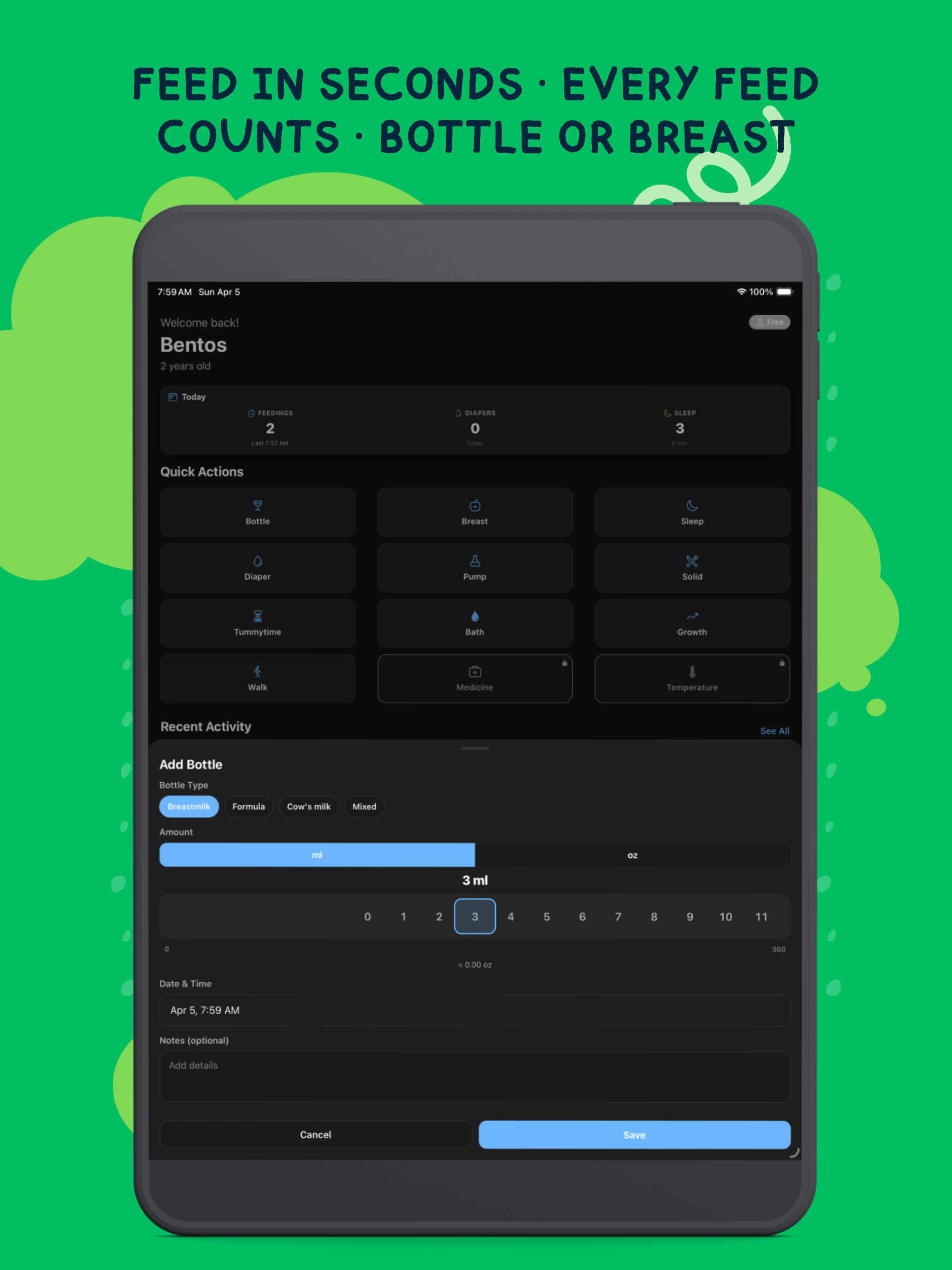 BabyAI: Baby Tracker & AI screenshot 12