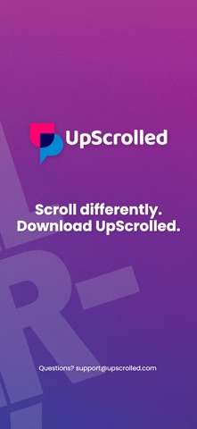 UpScrolled screenshot