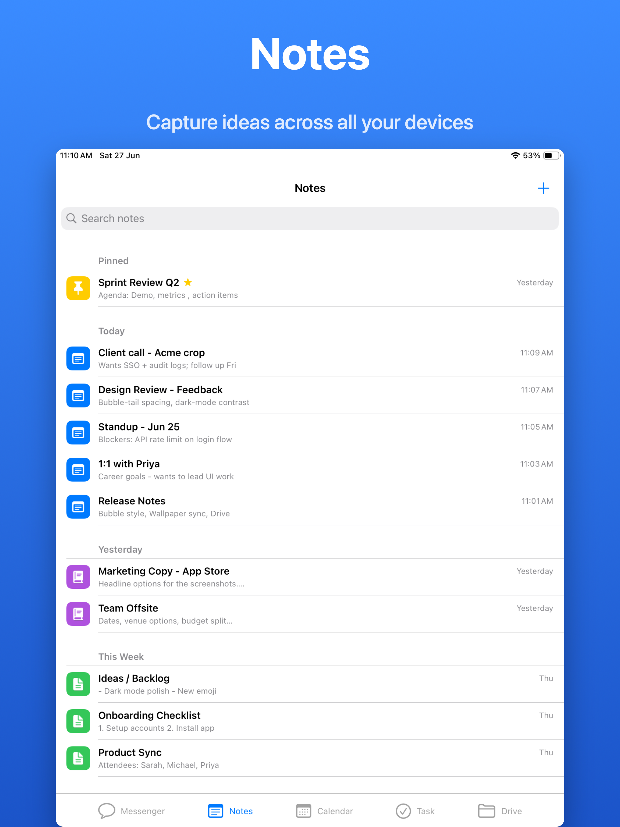 Output Messenger screenshot 9