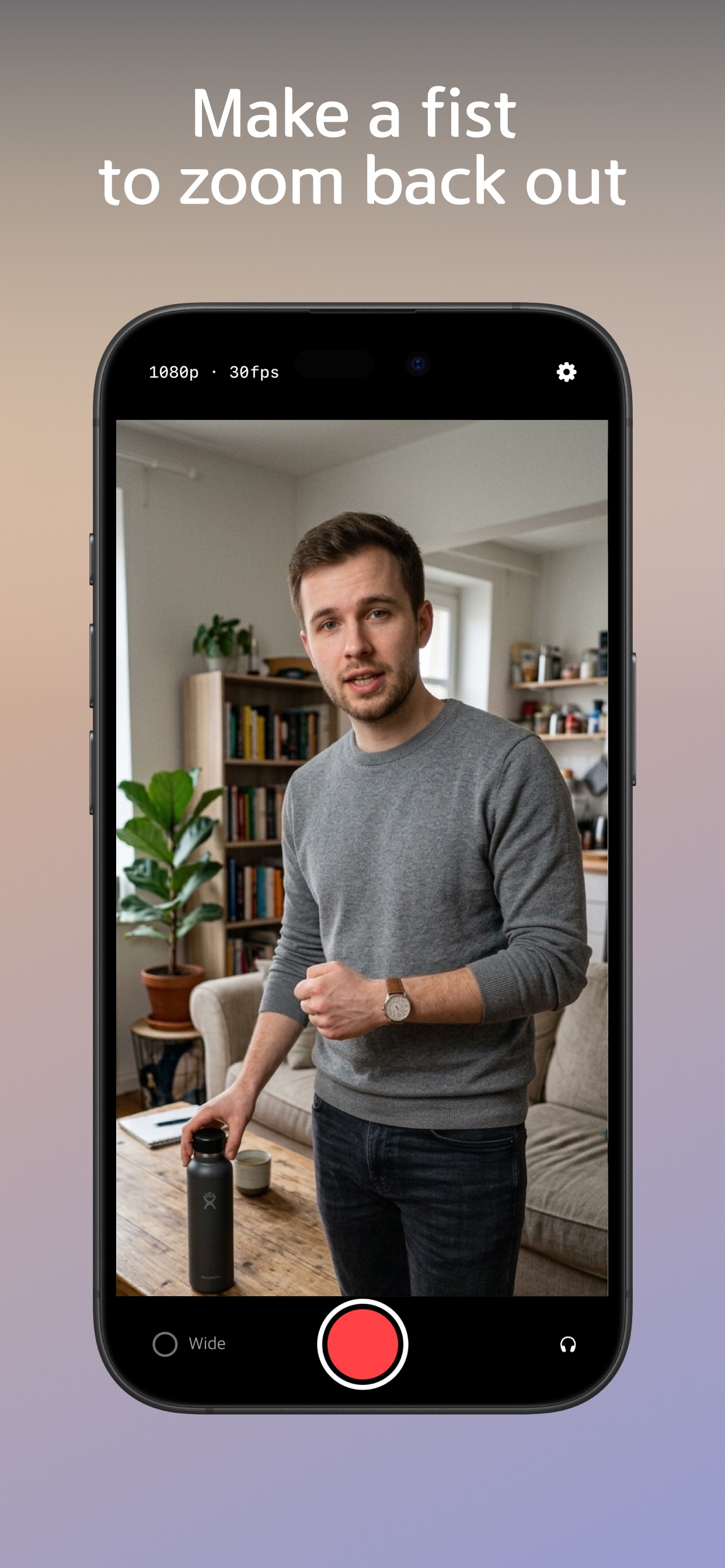 Screenshot 4 of Handzoom – Solo Camera