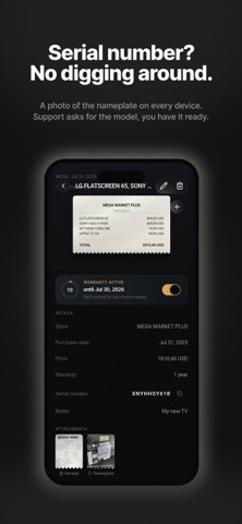 ProofPocket: Warranty Tracker Screenshot 3 of 5