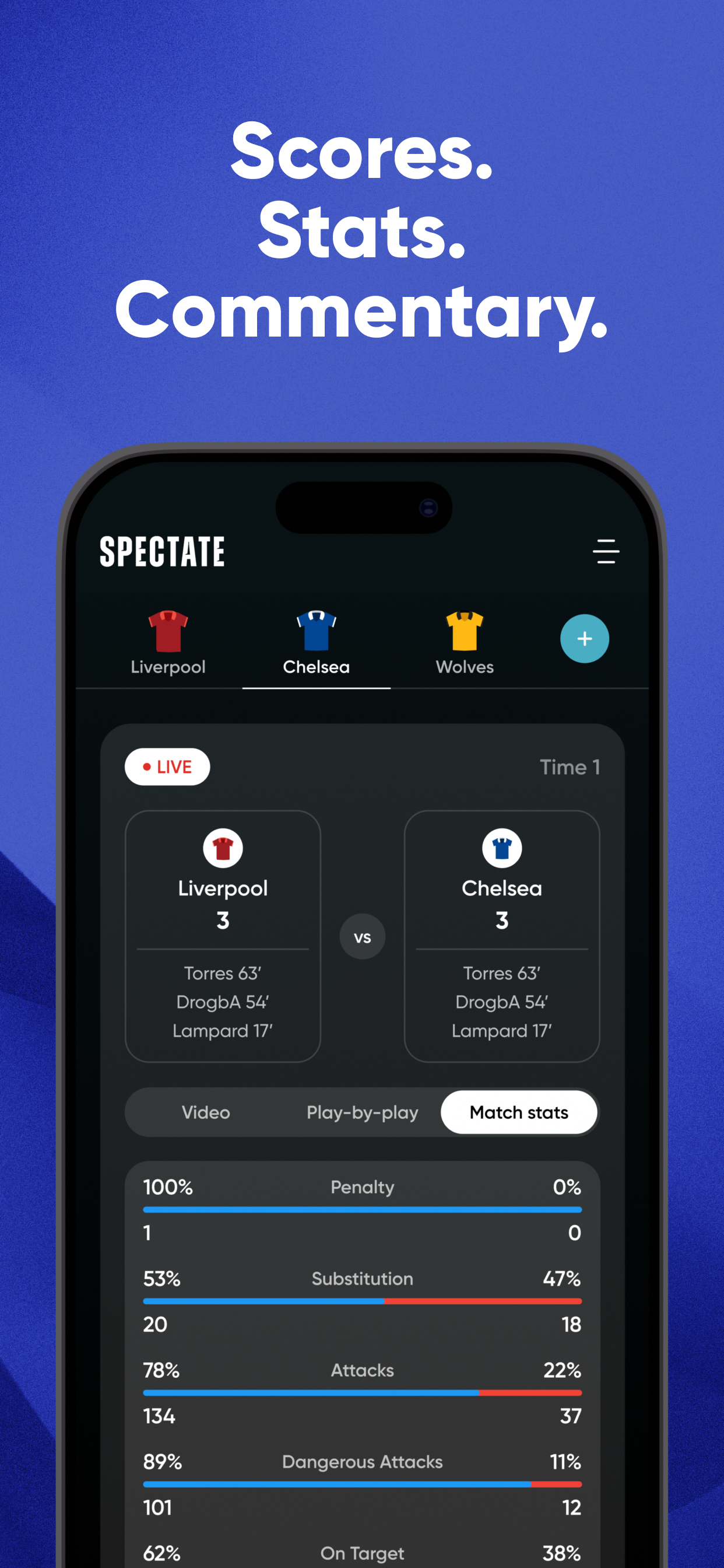 Spectate: EPL Live Scores screenshot 6