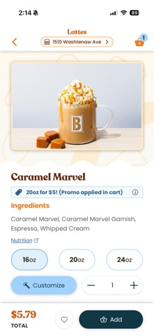 App screenshot
