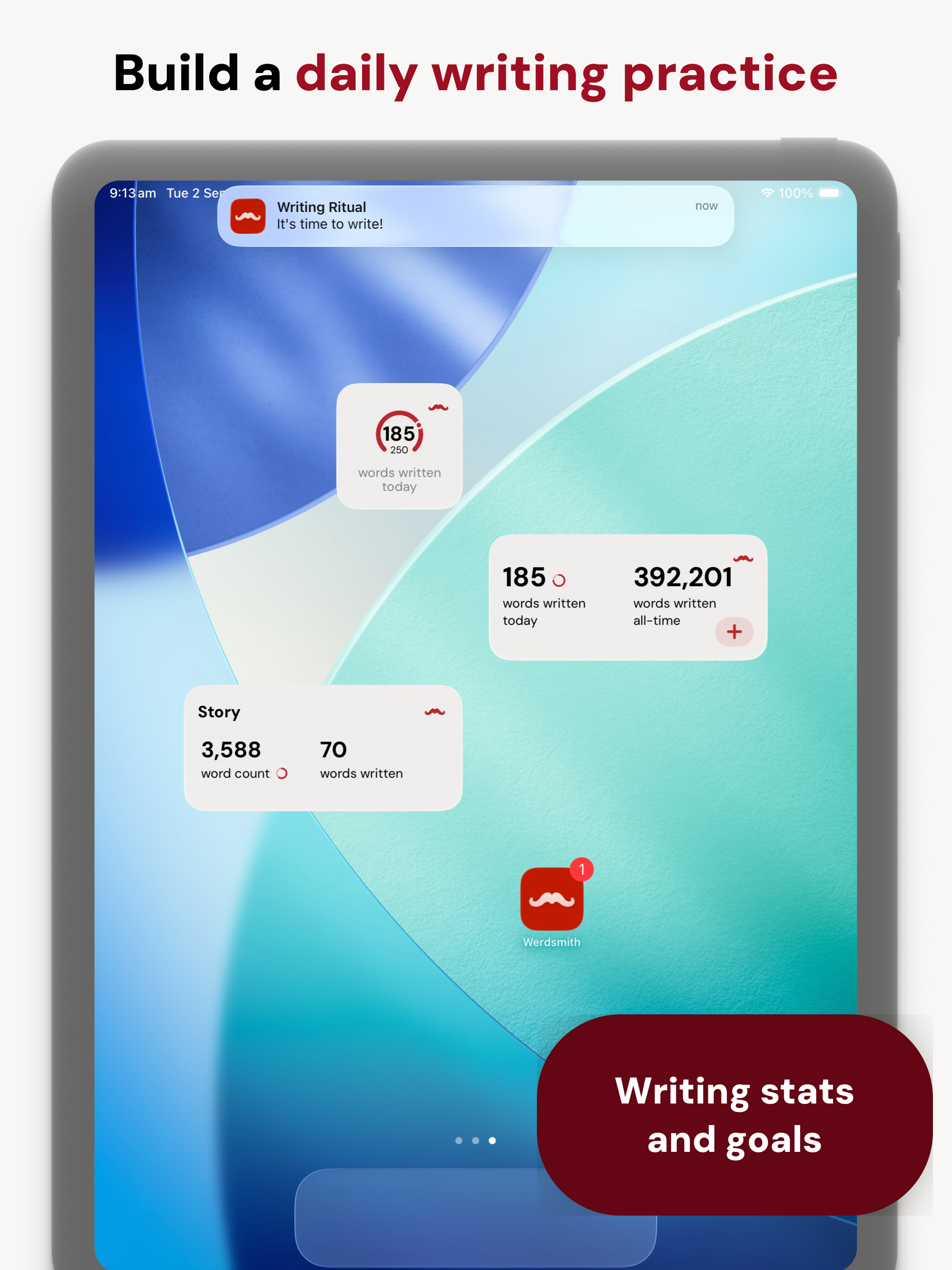 Werdsmith: Writing App screenshot 13