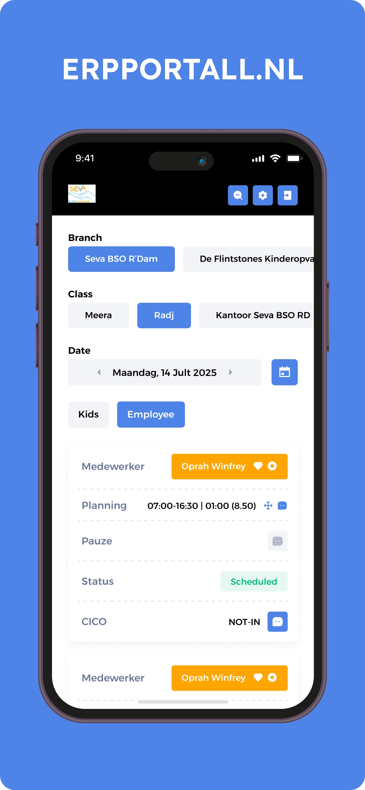CICO ERP Portaal screenshot 3