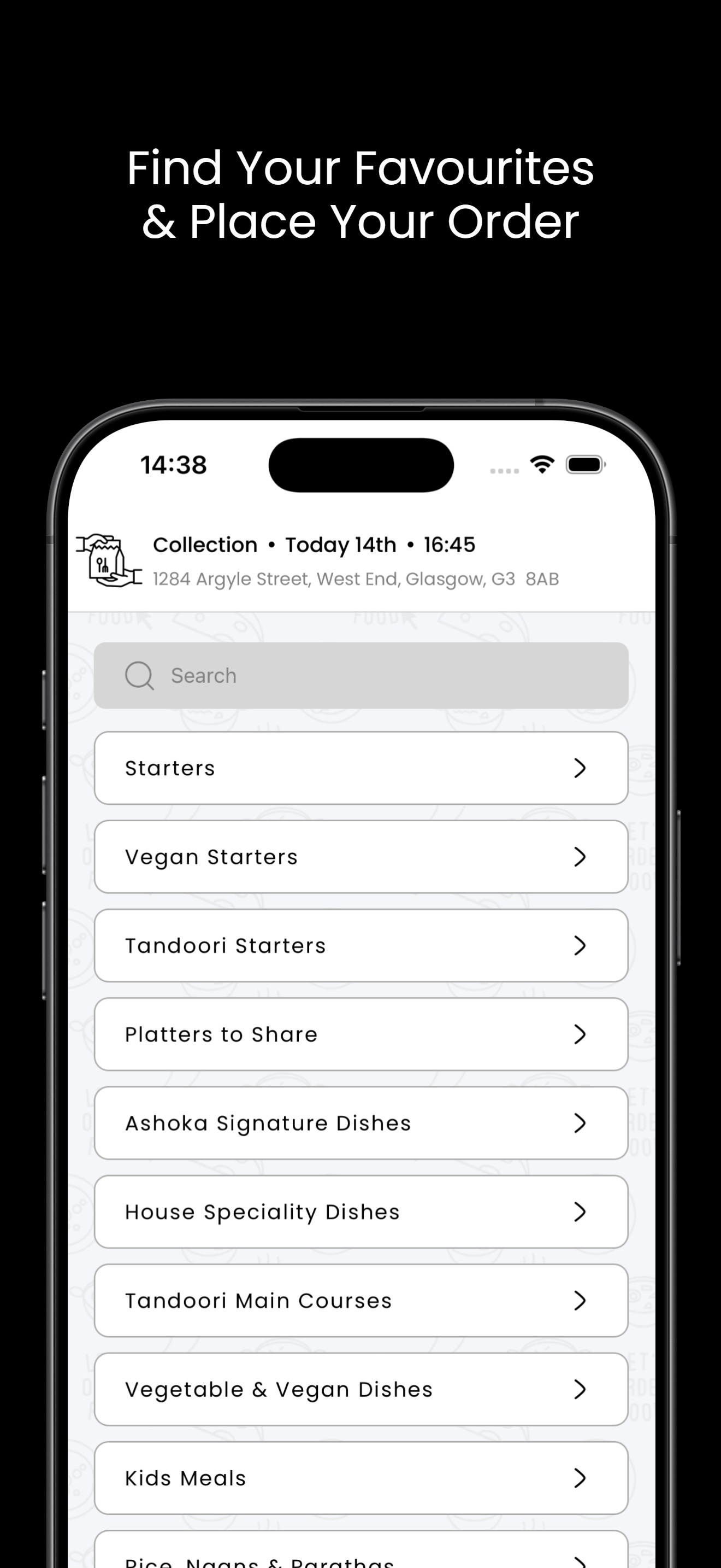 Ashoka Finnieston Restaurant screenshot 4