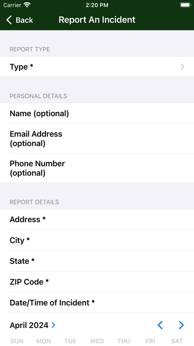 St. Landry Parish Sheriff’s Screenshot