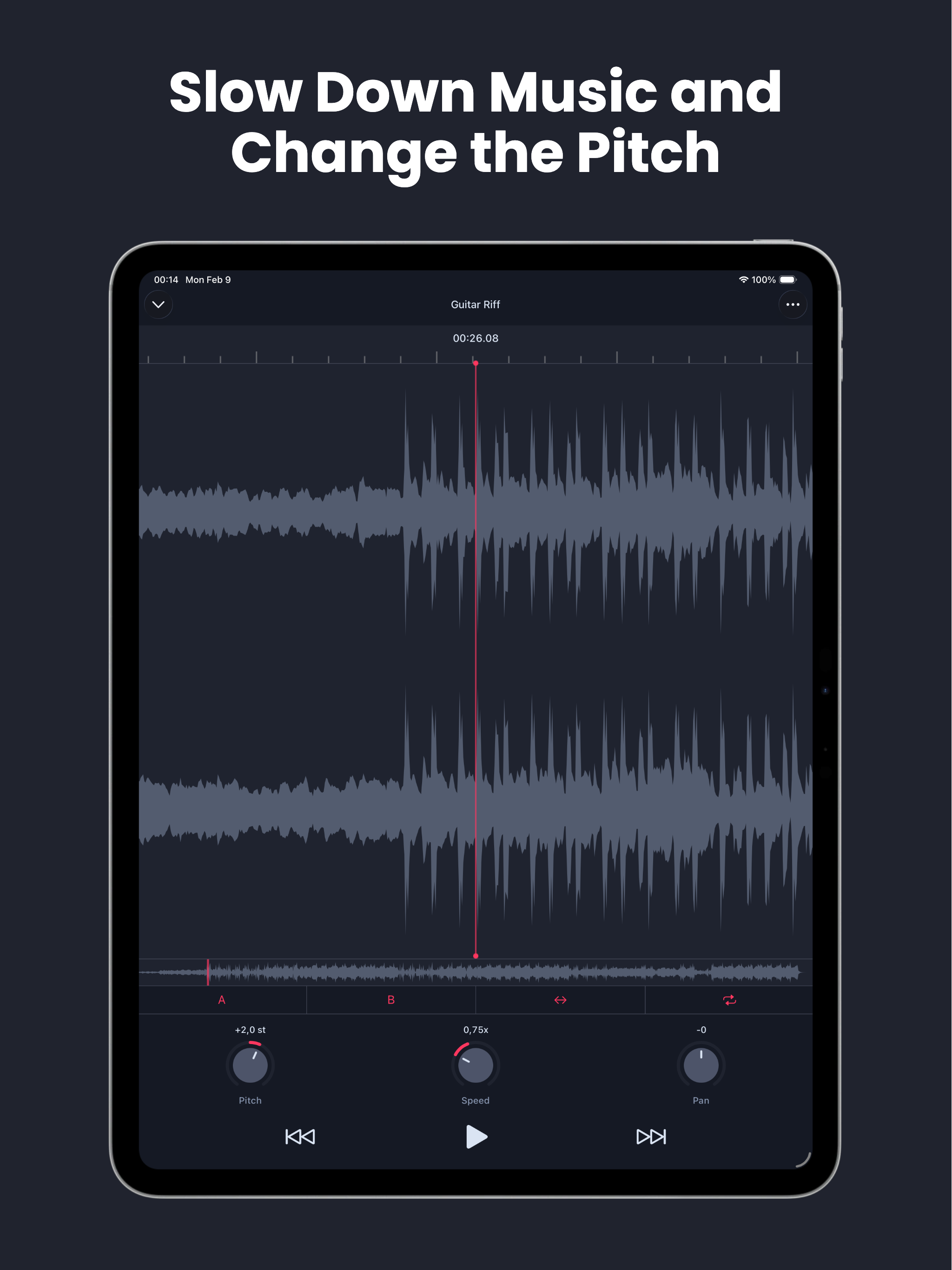 AudioTweak: Change Music Speed