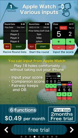 Best Score - Golf Score Manage screenshot 2