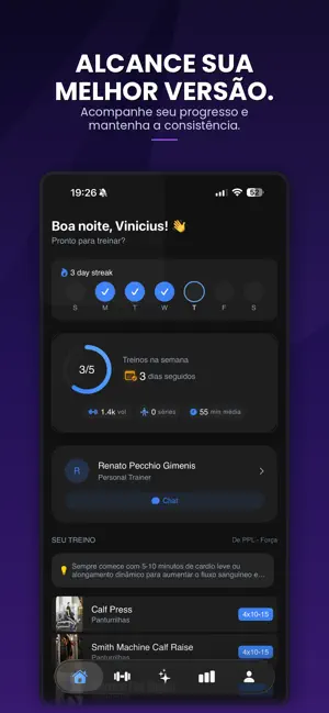 FitToday: Treino e Desafios IA screenshot 1