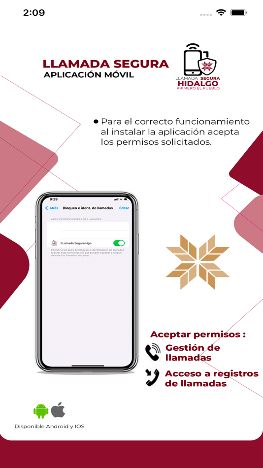 #2. LLamada Segura Hidalgo (iOS) 由: Gobierno del Estado de Hidalgo