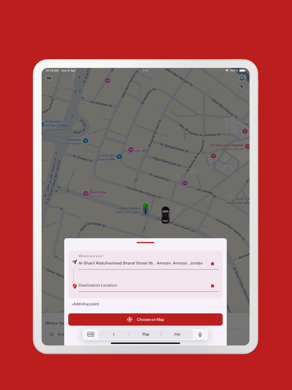 iPad screenshot