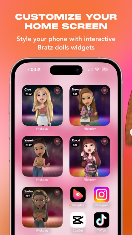 Flickplay: Collect 3D Avatars screenshot-0