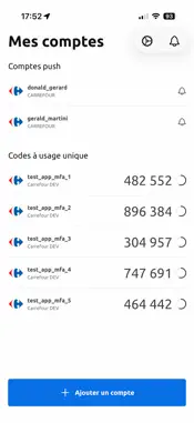 Carrefour Authenticator screenshot 2
