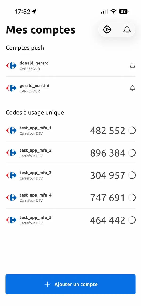 Screenshot #2 pour Carrefour Authenticator