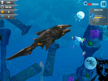 Shark Evolution: Eat & Survive iPad screenshot