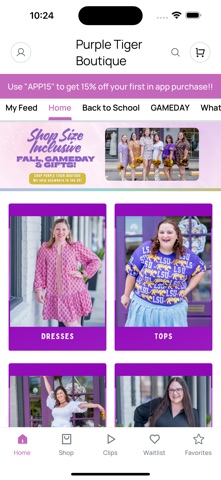 Purple Tiger Boutique Screenshot 1 of 4