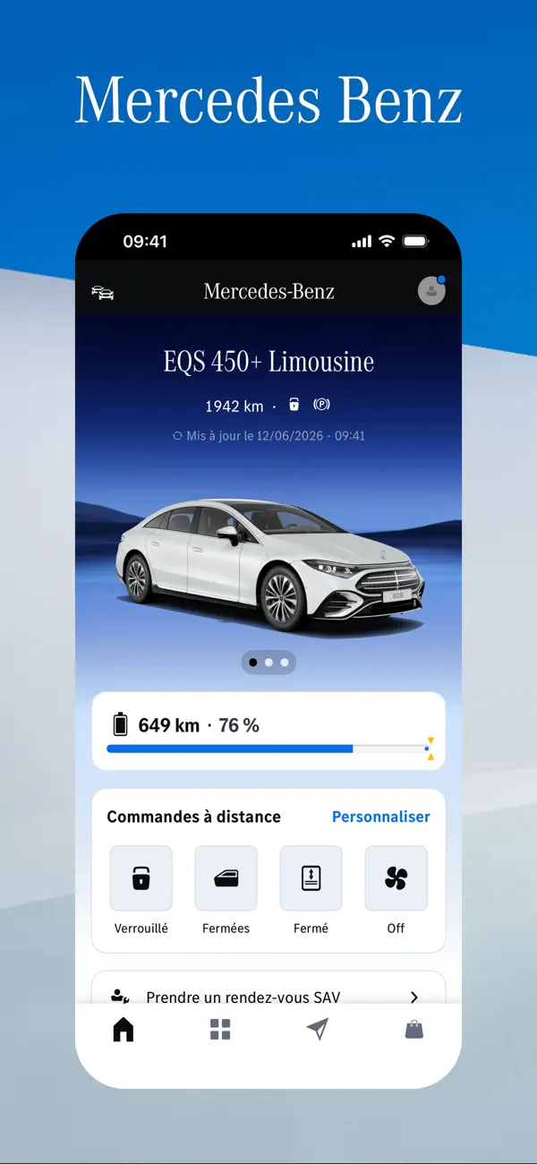 Screenshot #1 pour Mercedes-Benz