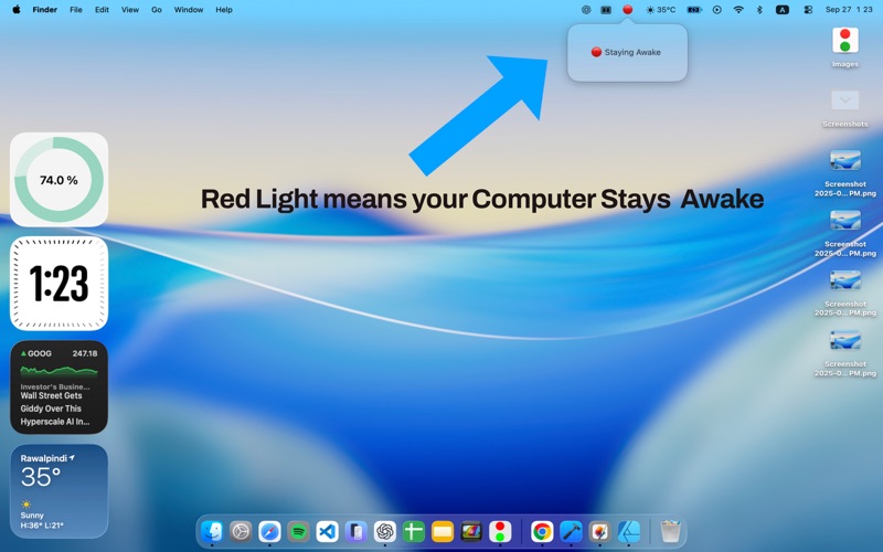 App screenshot