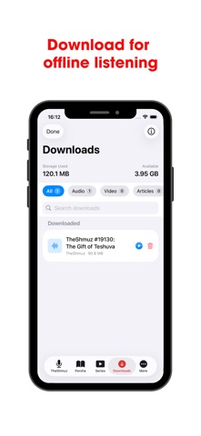 TheShmuz - Torah Audio screenshot