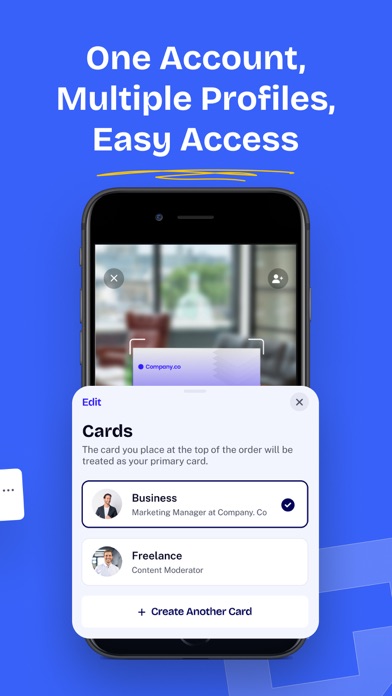 Snapcards Business Card Maker Screenshot