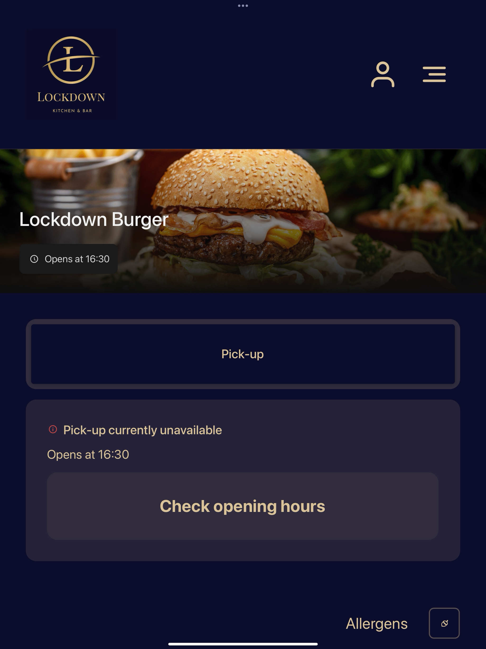 Lockdown Burger UK screenshot 5