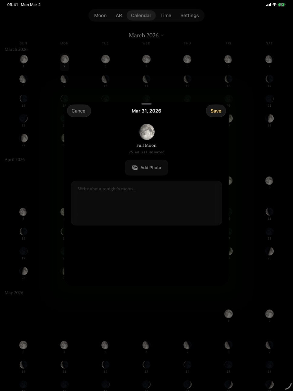 iPad screenshot