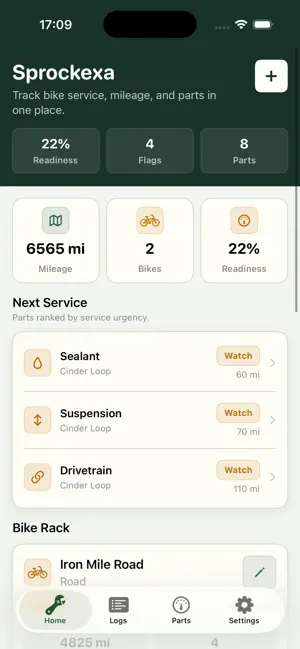 Sprockexa iPhone screenshot 1