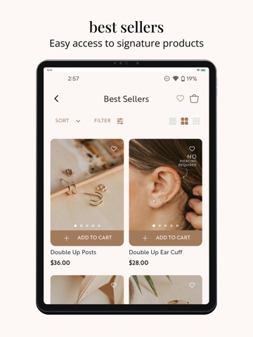 Hello Adorn iPad screenshot