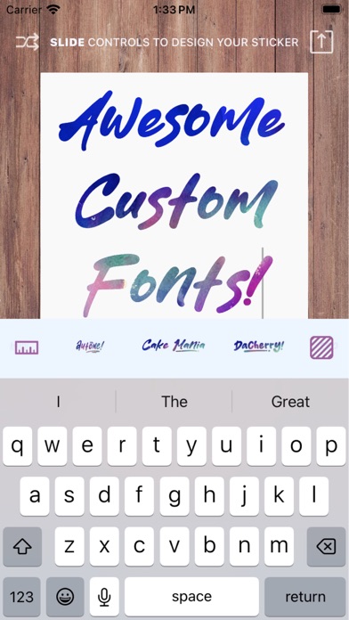 Flair: Watercolor Stickers Screenshot