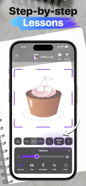 ARtie Lab: AR Drawing & Sketch iPhone screenshot 4