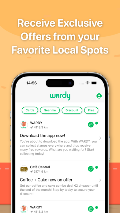 Wardy - Your Loyalty Cards Screenshot