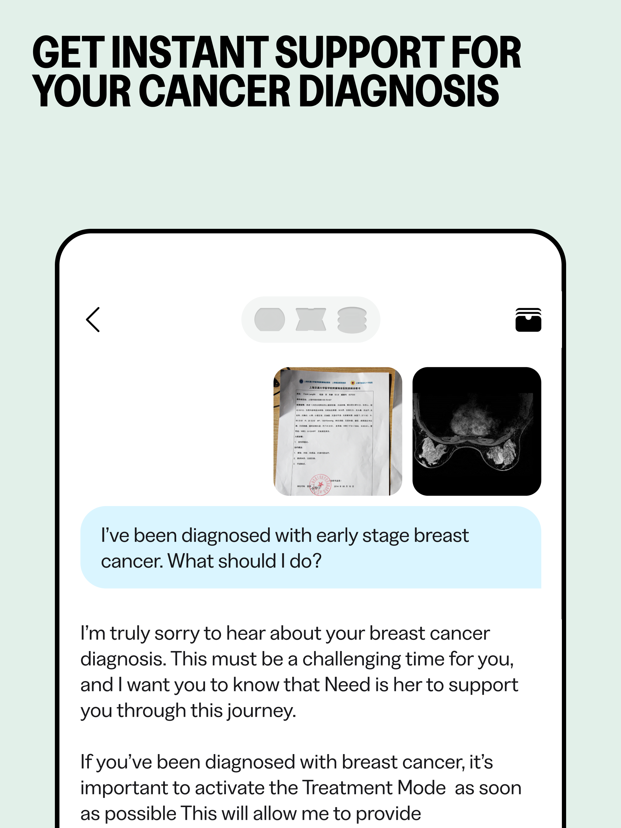 Need: Cancer Protection System