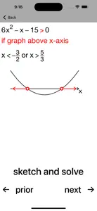Quadratic Inequalities screenshot #7 for iPhone