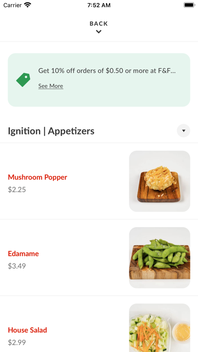 F&F Japanese Grill iPhone screenshot 6 - Food & Drink app