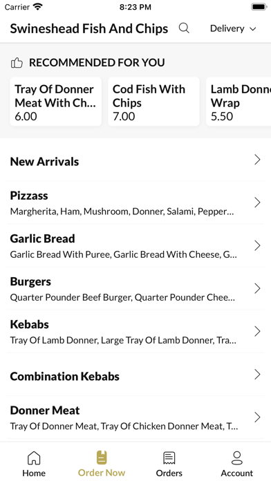 Swineshead Fish And Chips Screenshot