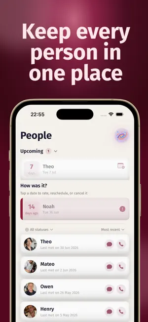 Datey: Relationship Tracker screenshot 4