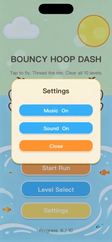 BouncyHoopDash Screenshot 3 of 4