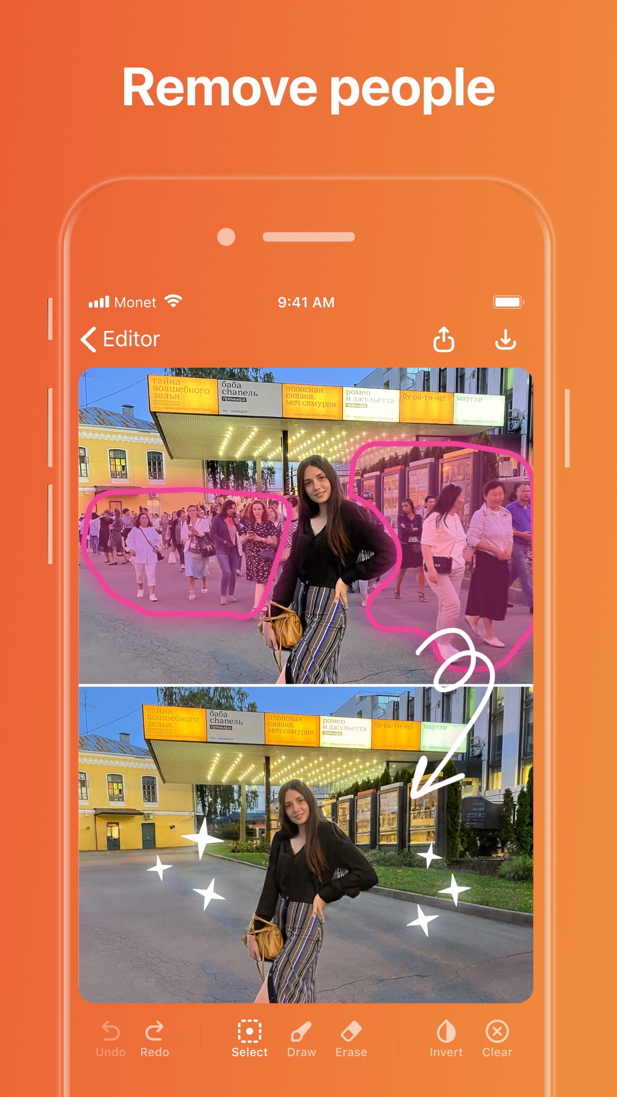 Monet AI - Fix Photo & Enhance screenshot 2