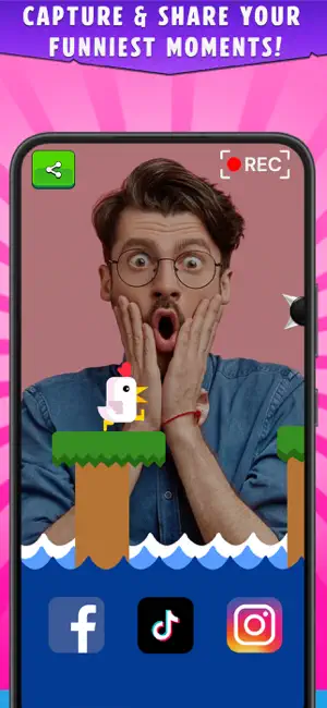 Chicken Scream Challenge Go Up screenshot 3
