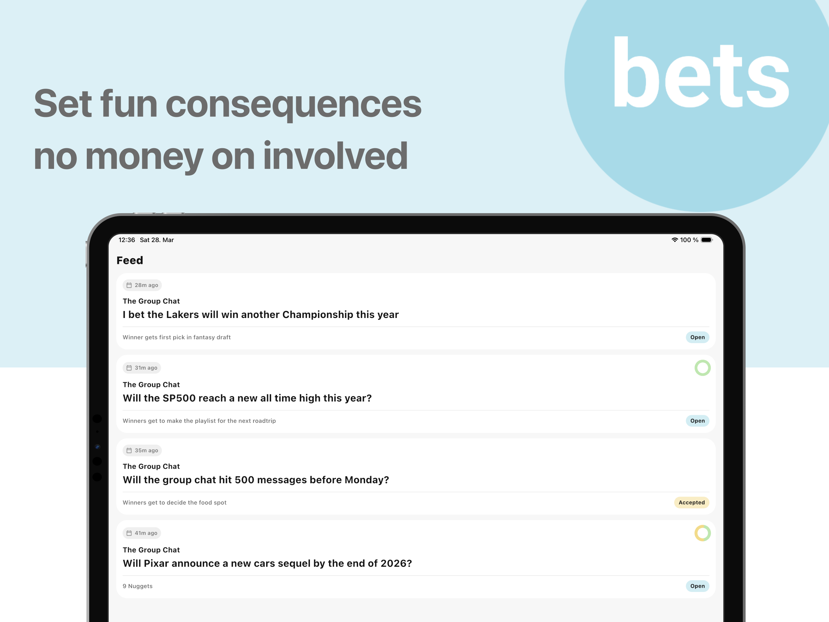 bets — social betting screenshot 7