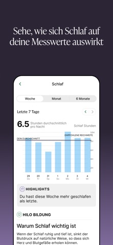 Hilo Blutdruck-Begleiter iPhone screenshot 5