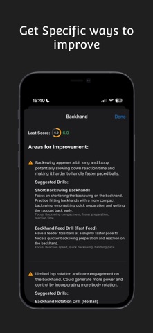 10Ace: AI Tennis Coach screenshot