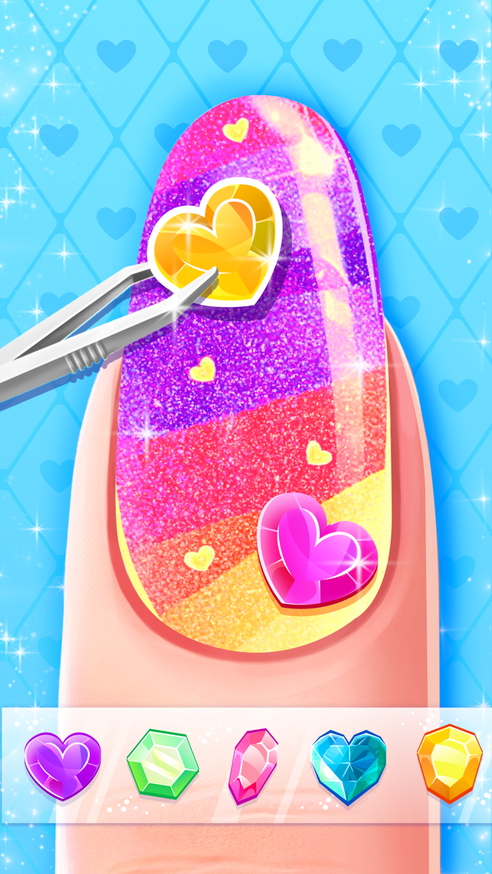 Nail Salon Games for Kids 2-5