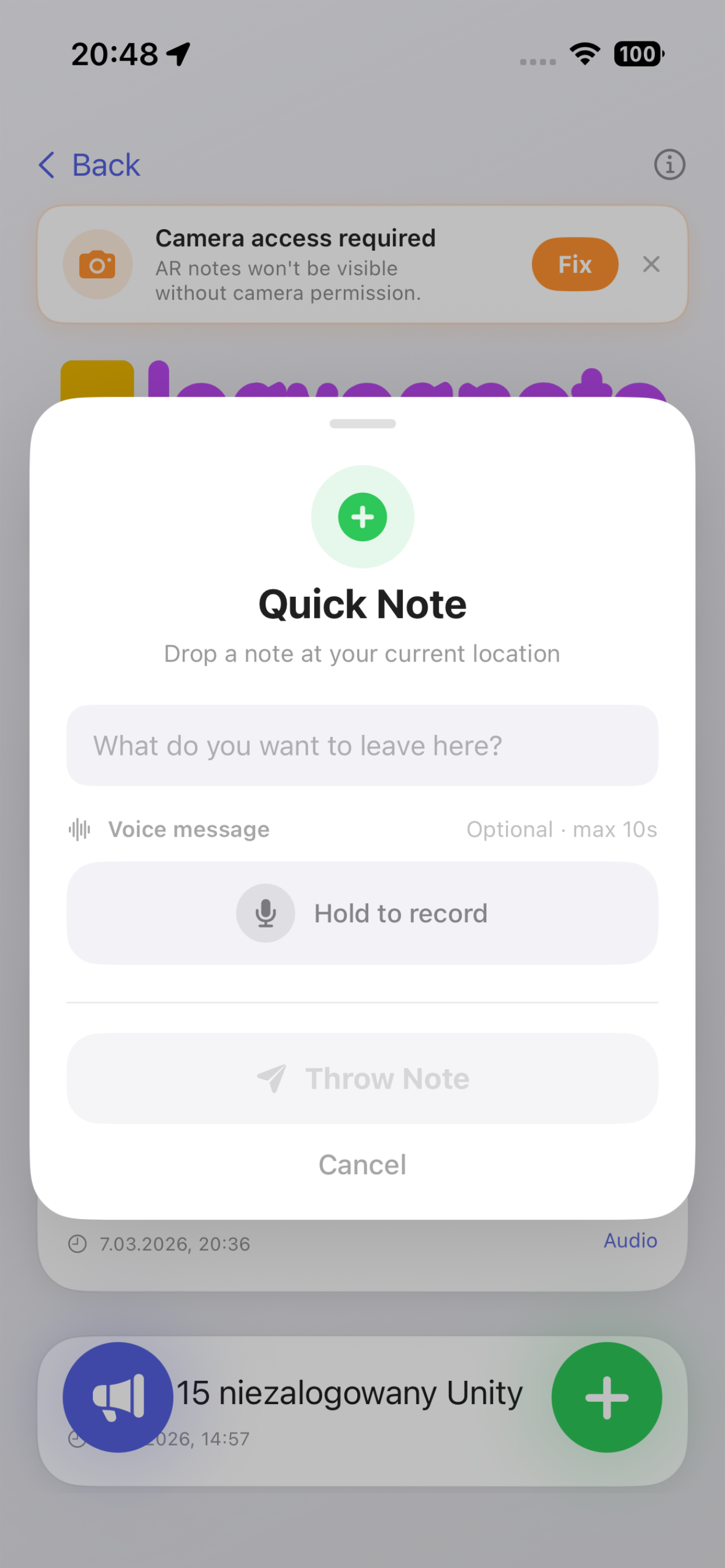 LeaveANote Stickies screenshot 2