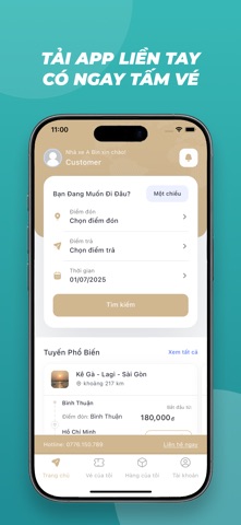 Nhà xe A Bin screenshot