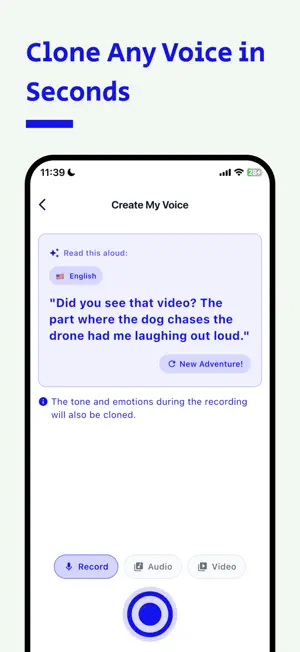 Sonii - AI Voice Clone & TTS screenshot 2