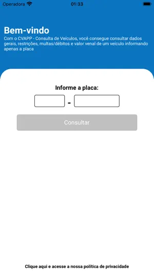 Consulta de Placas screenshot 1